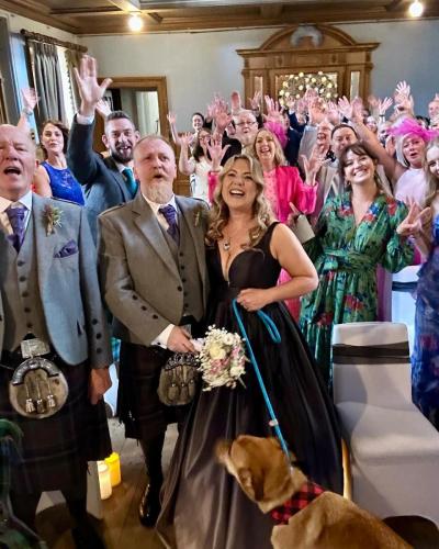 Wedding Ceremony in Bannockburn House